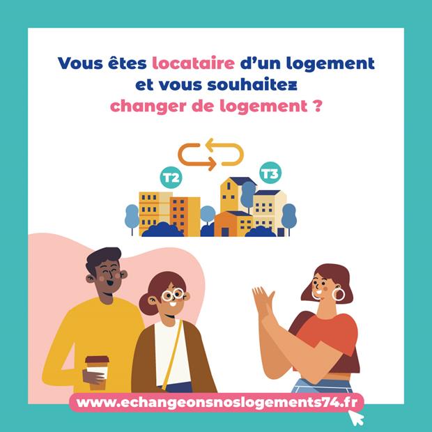 Échangez votre logement social en Haute-Savoie