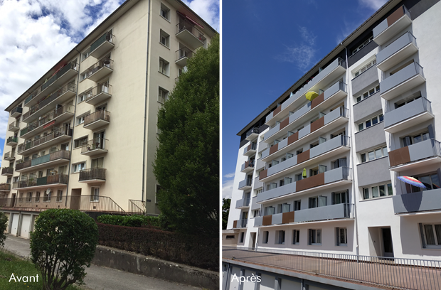 Réhabilitations : fin de chantier pour les Bleuets et les Cyclamens