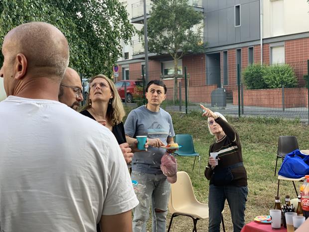 Fête des voisins historique à La Feuillée
