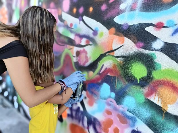 Une fresque collective à Vétraz-Monthoux