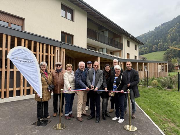 Inauguration des Croëts à  Thônes