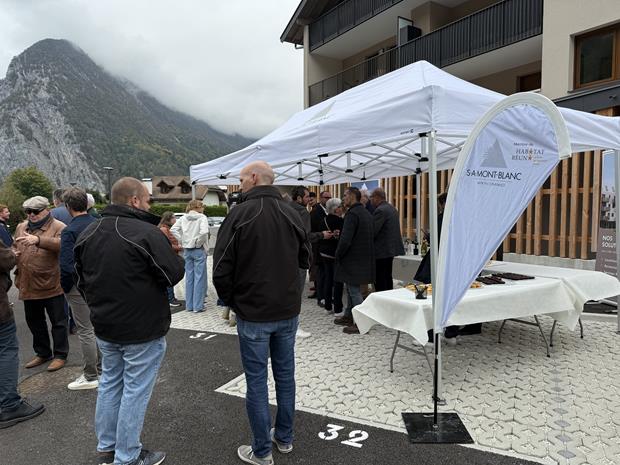 Inauguration des Croëts à  Thônes
