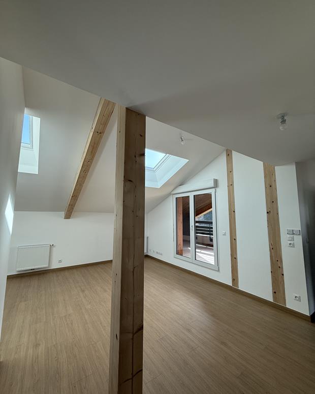 Réhabilitation et surélévation à Saint-Gervais