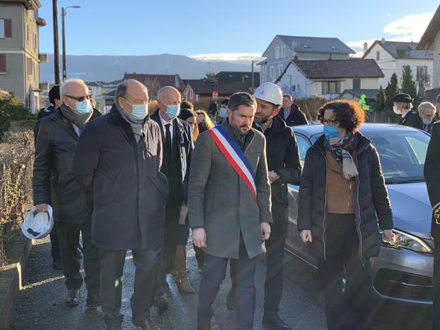 Visite de la Ministre en charge du logement sur l'un de nos chantiers