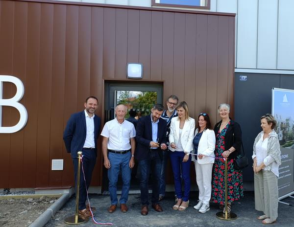 Inauguration des Polyèdres de Tia à Ambilly