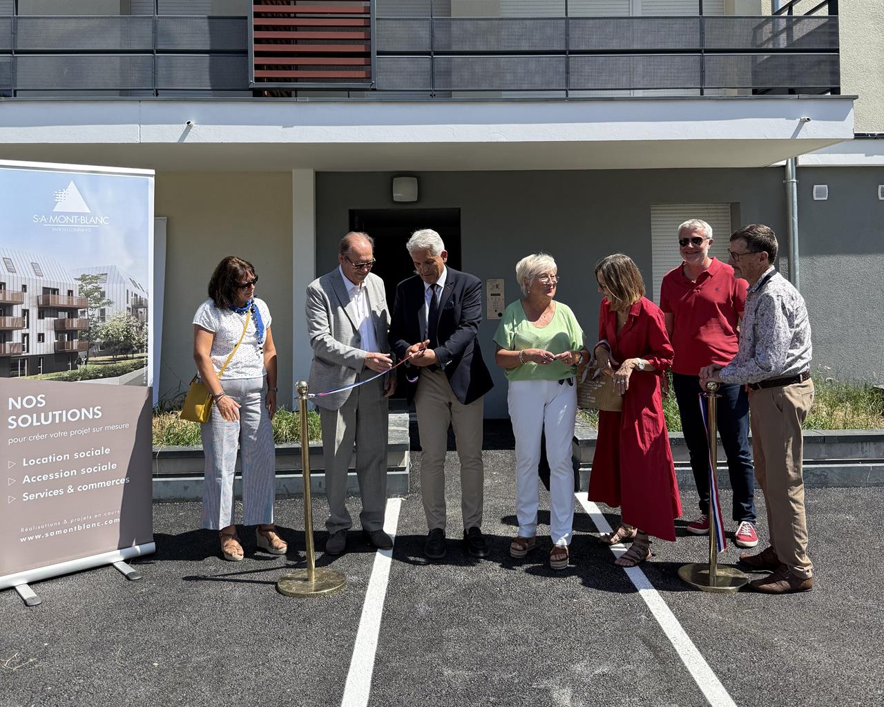 Inauguration de l'Ourasi à Vétraz-Monthoux 