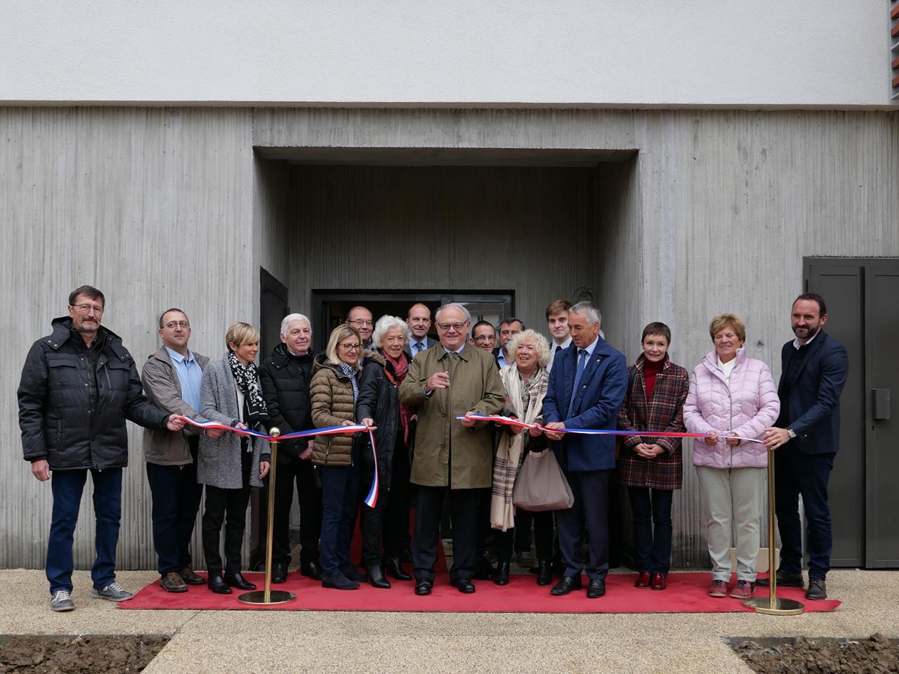 inauguration de la "Résidence Périès" à Annecy