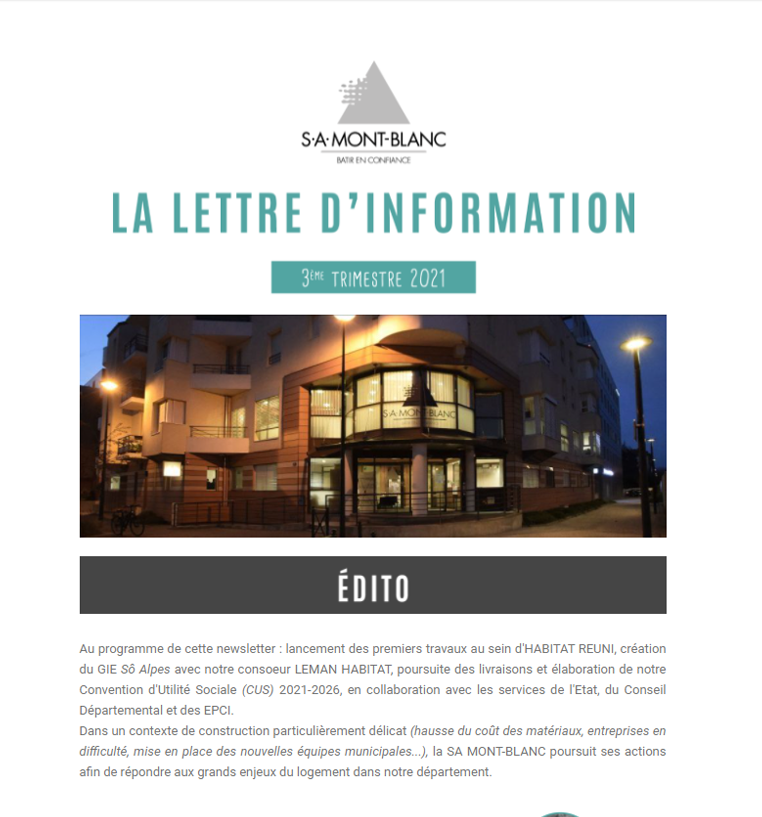 3ème trimestre 2021