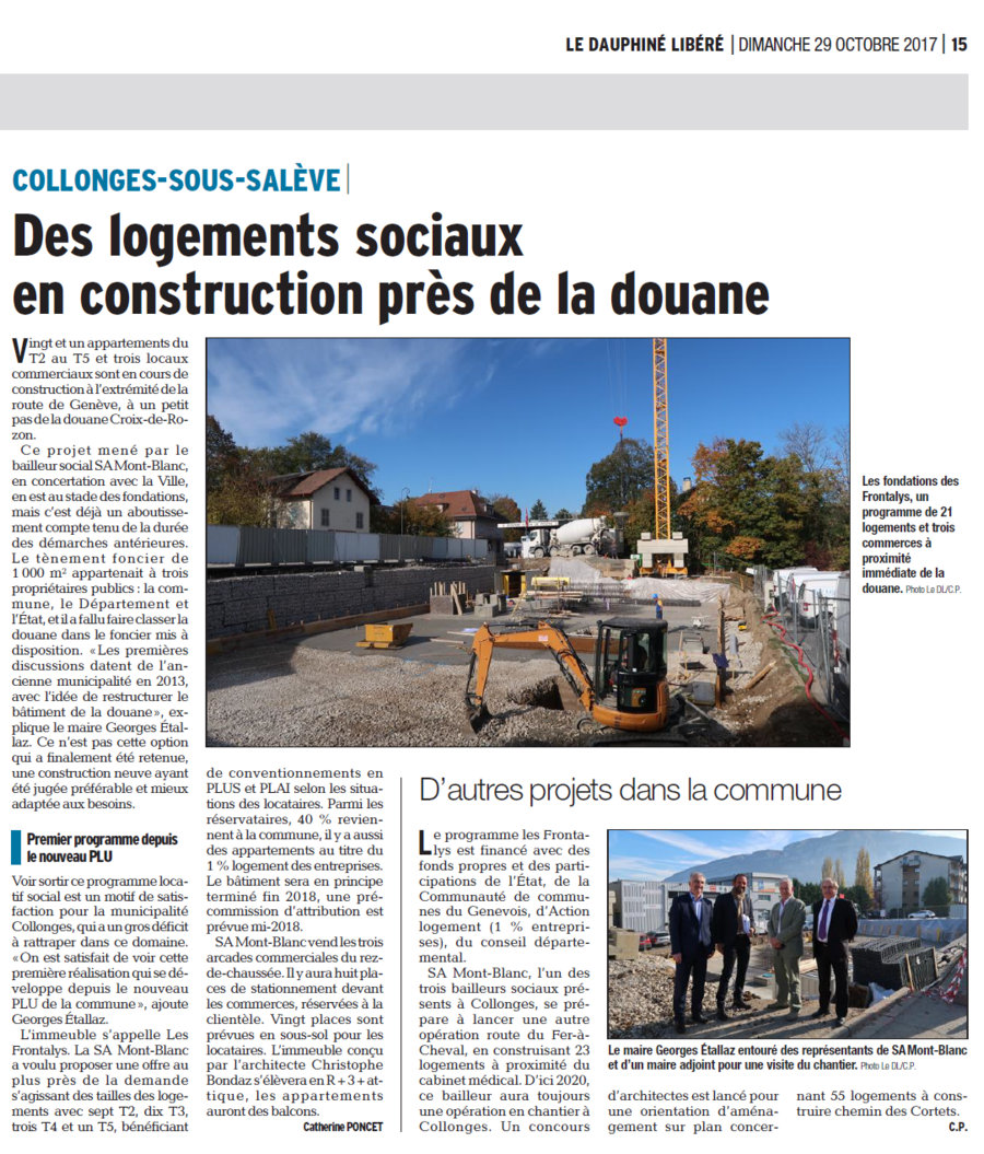 Le Dauphiné -Collonges sous Salève