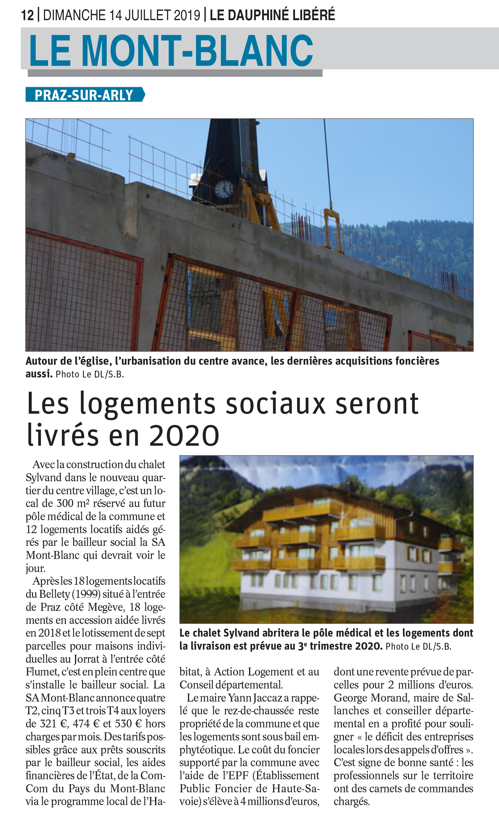 Le Dauphiné - Praz-sur-Arly
