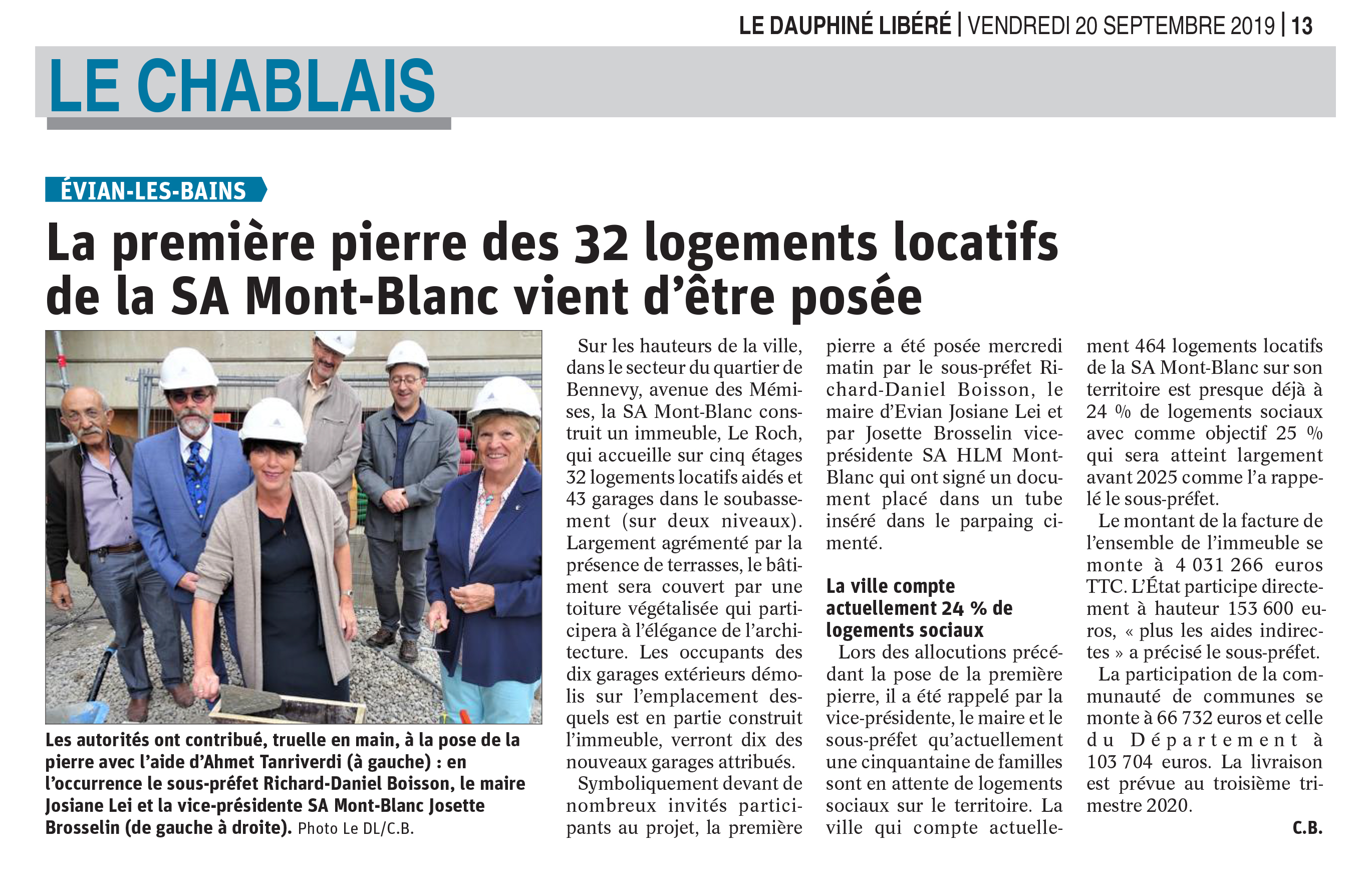 Le Dauphiné - Evian-les-Bains