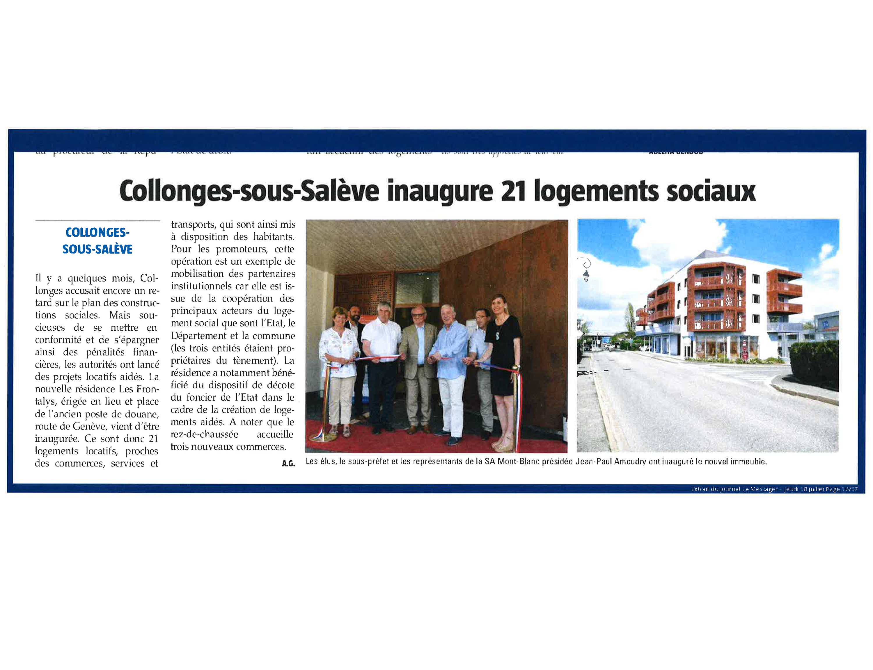 Le Messager - Collonges-sous-Salève